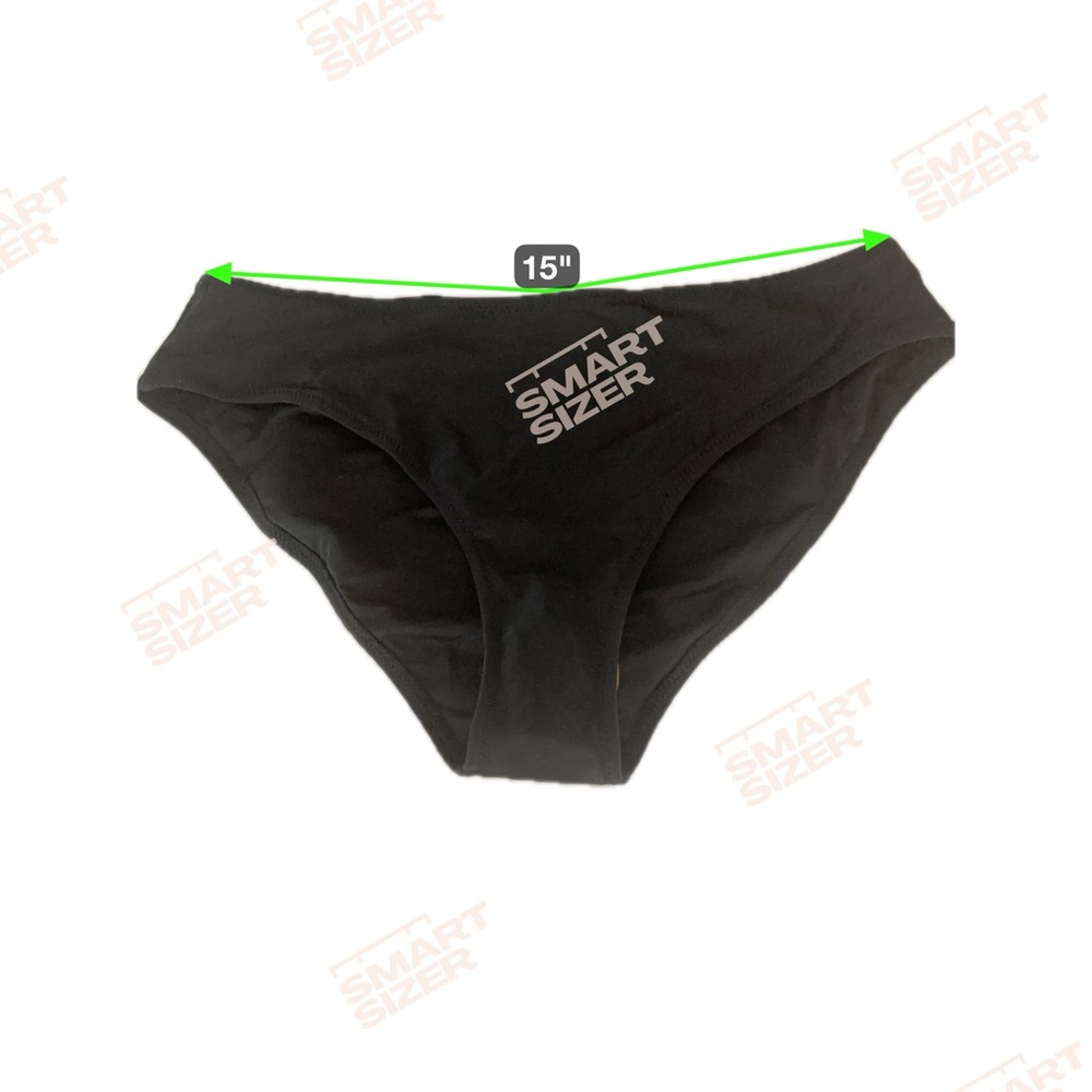 NWT-Beachsissi Black One Shoulder‎ Bikini-Size XL - Picture 3 of 8